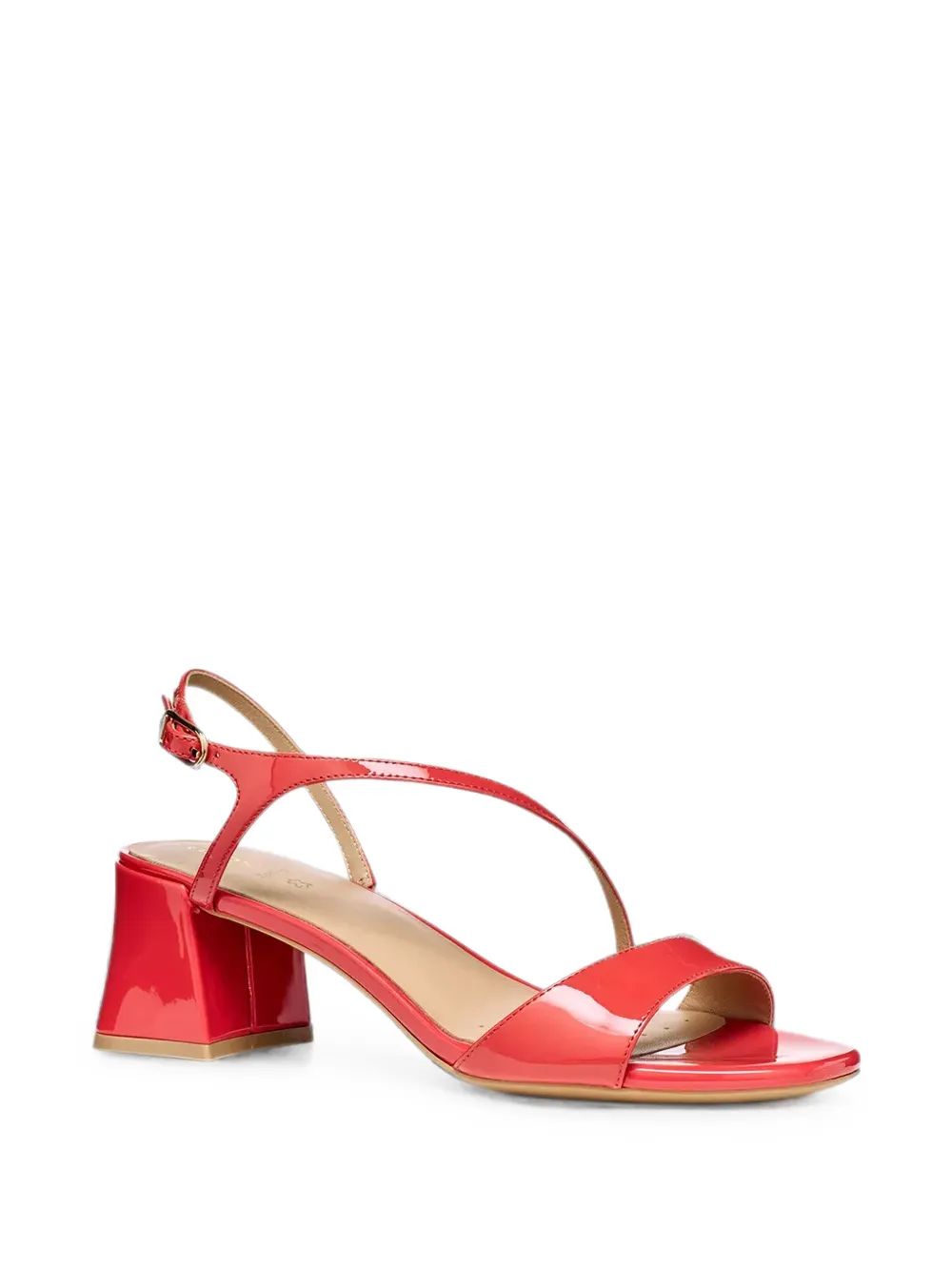 Geox New Eraklia 50 T01 block-heel sandals Rood
