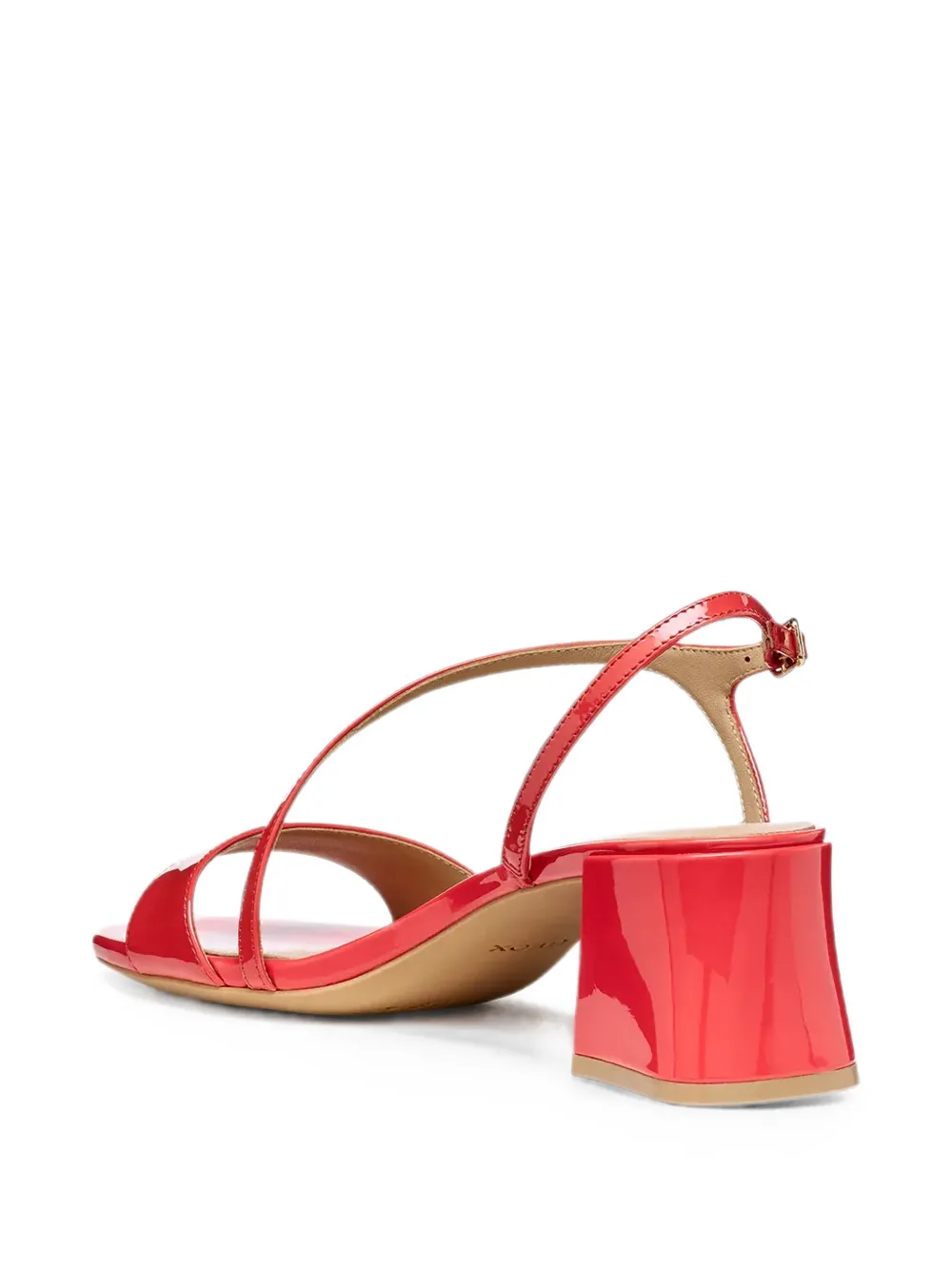 Geox New Eraklia 50 T01 block-heel sandals Rood