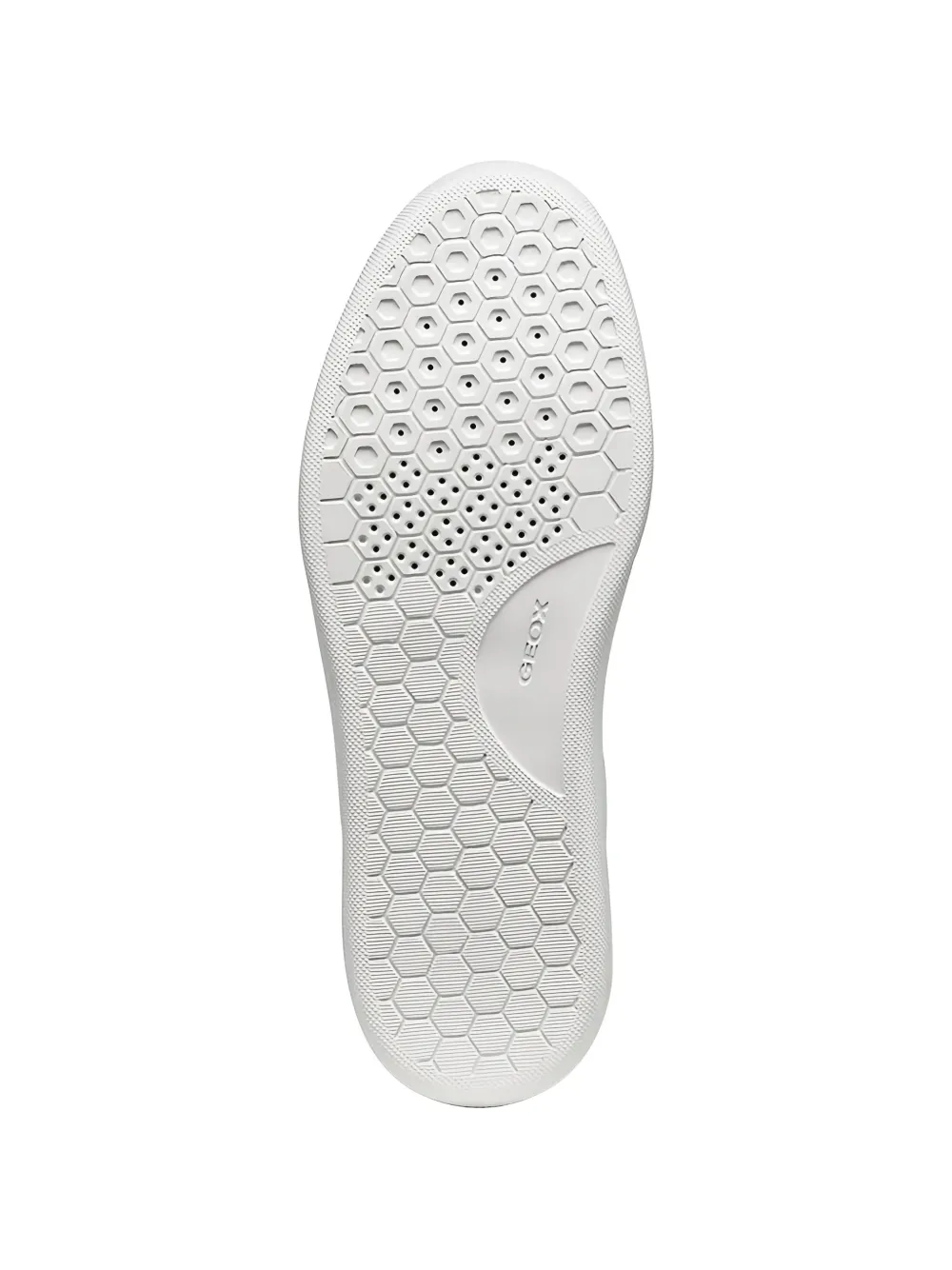 Geox Sneakers met suède vlakken Wit