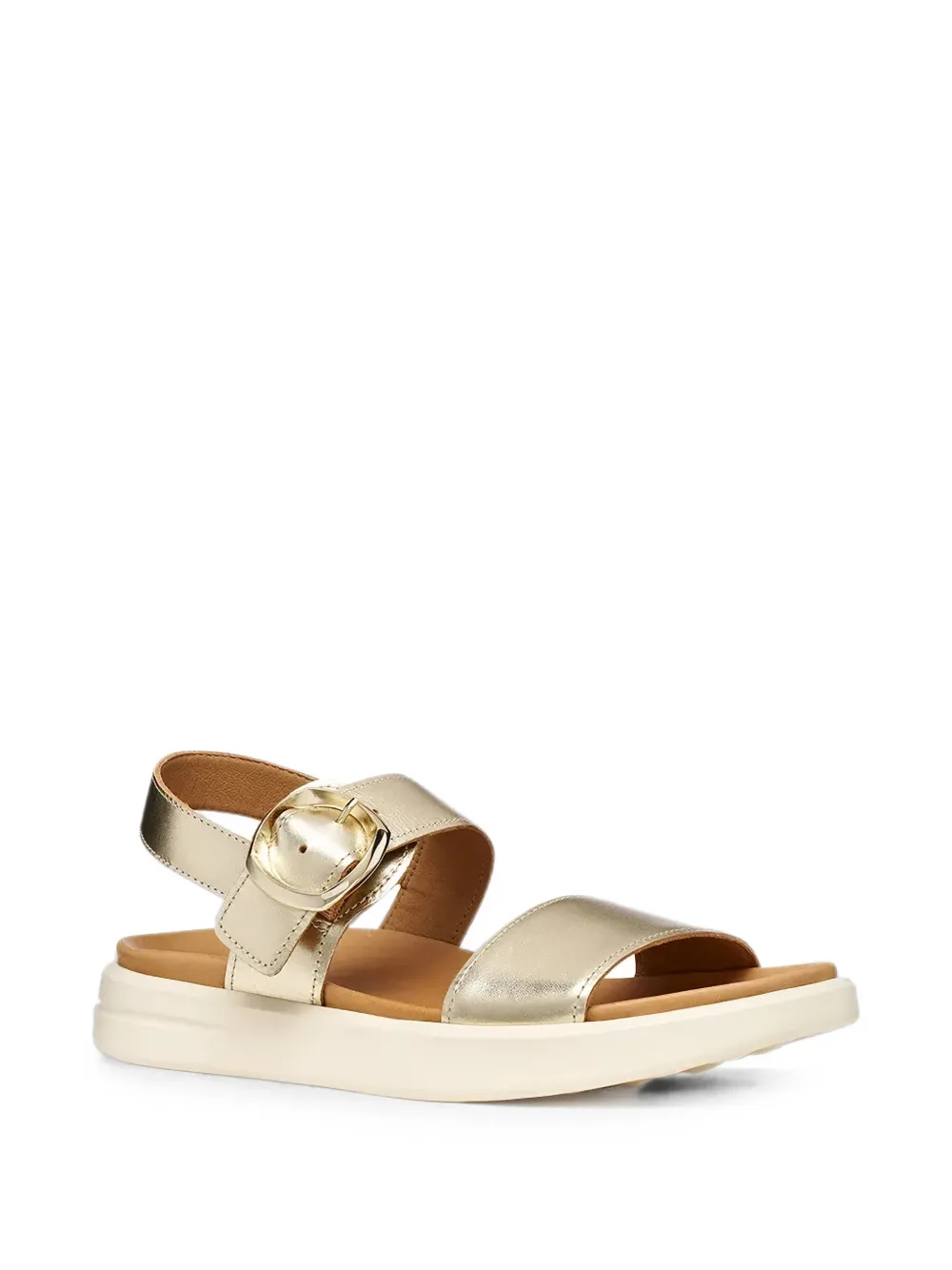 Geox Xand 2S buckle-fastening sandals Goud