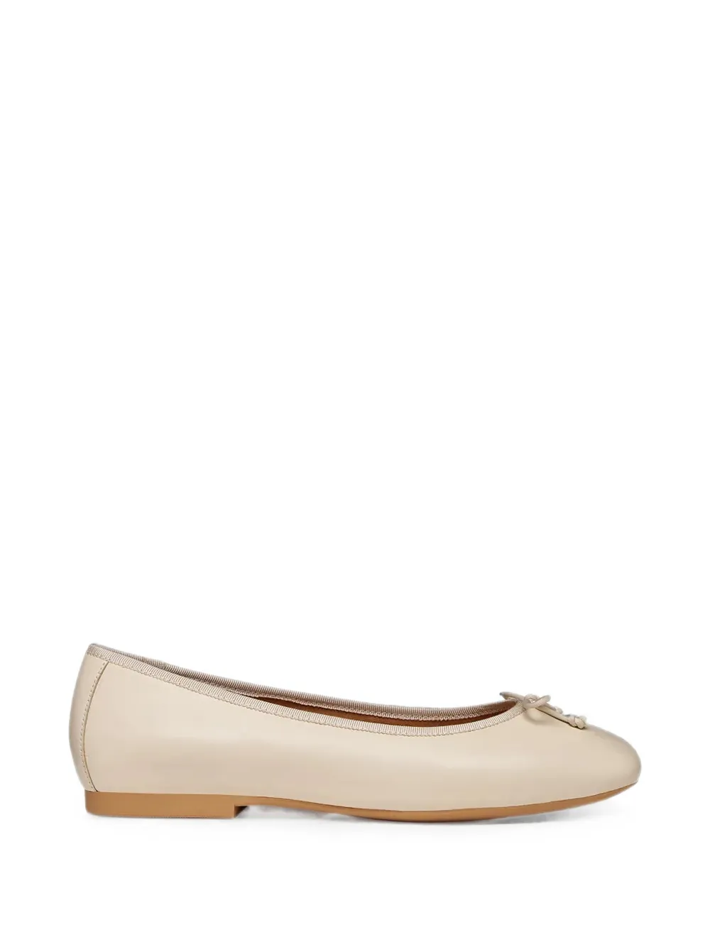Geox New Palmaria bow-detail ballet flats - Toni neutri