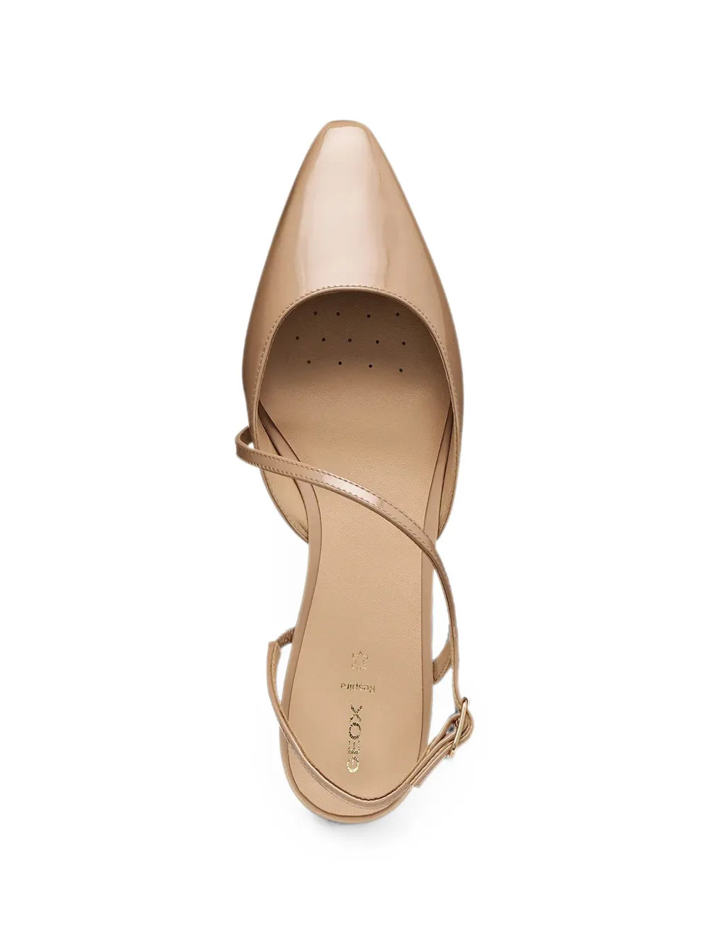 Geox Giselda15 slingback ballet flats Beige