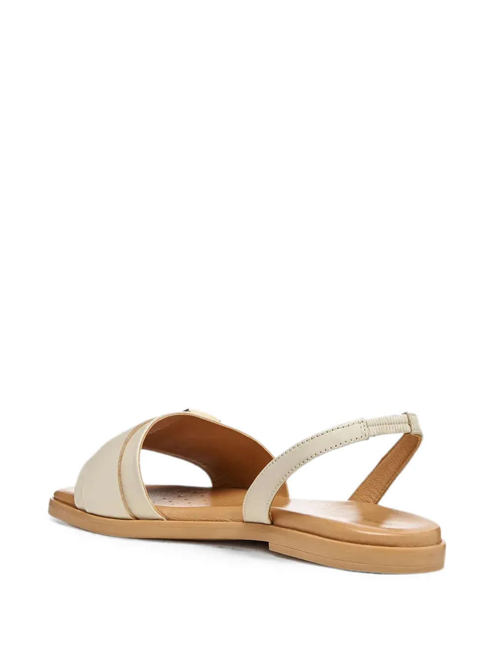 Geox Naileen slingback sandalen met gespdetail Beige