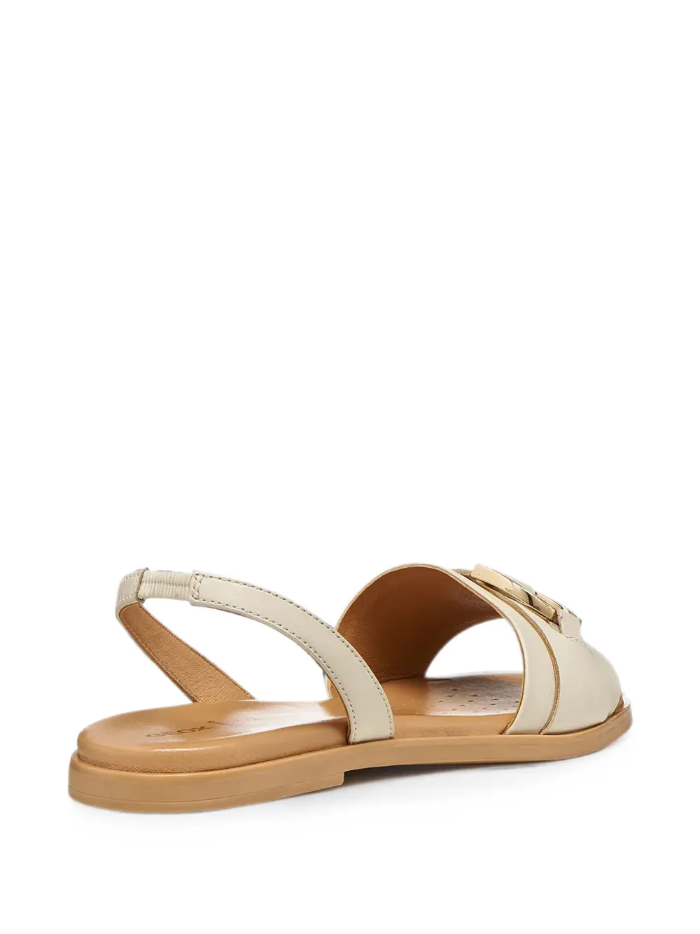 Geox Naileen slingback sandalen met gespdetail Beige