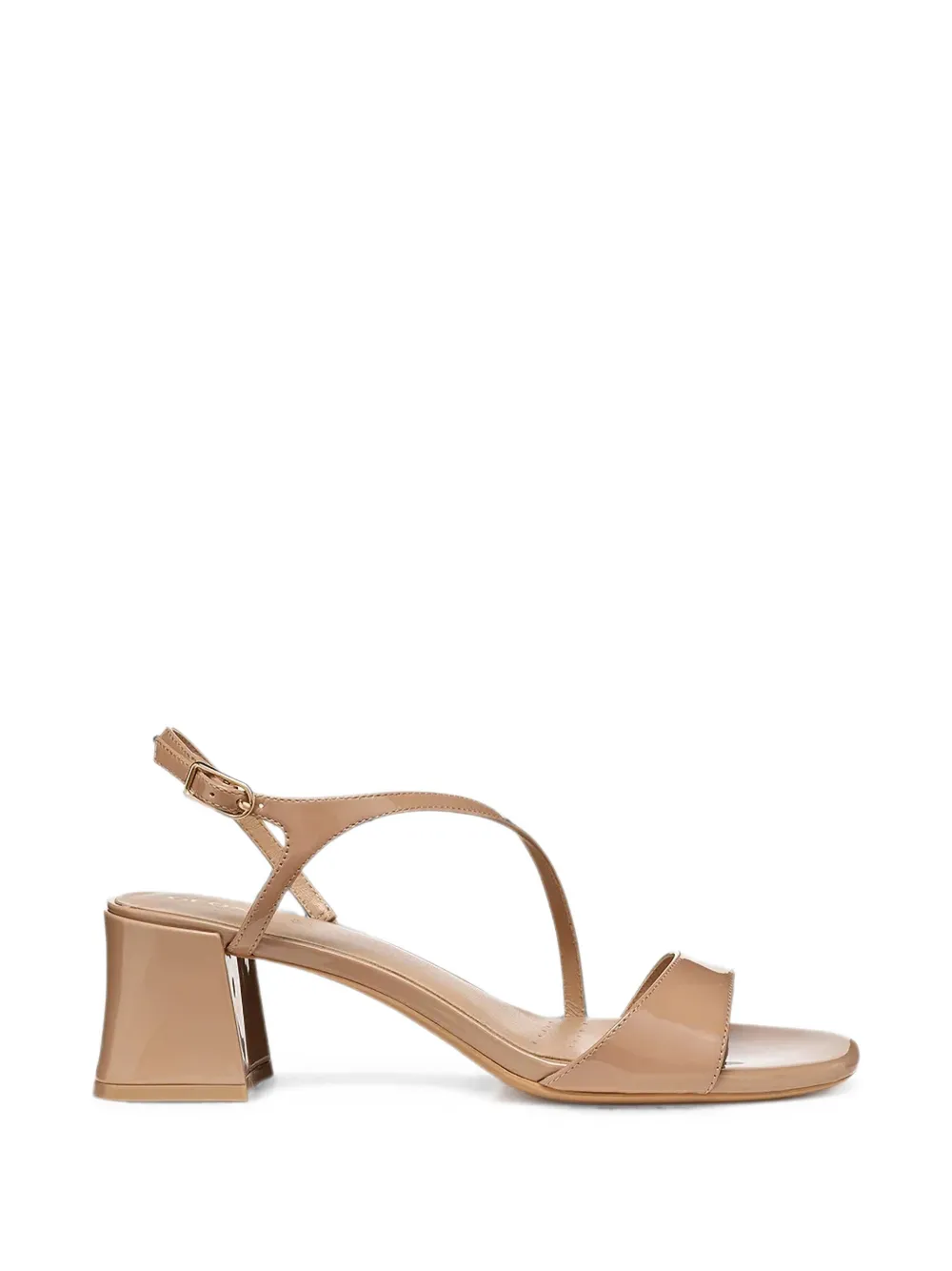 Geox New Eraklia sandalen met slingback bandje en hak Beige