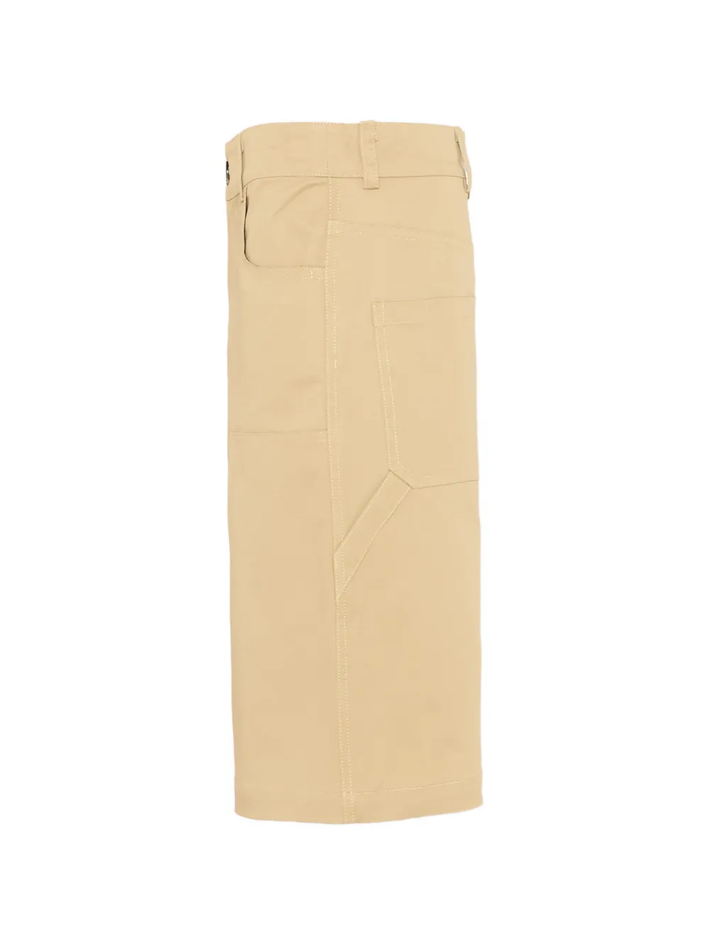  Msgm Kids Pocket Shorts - Neutrals 