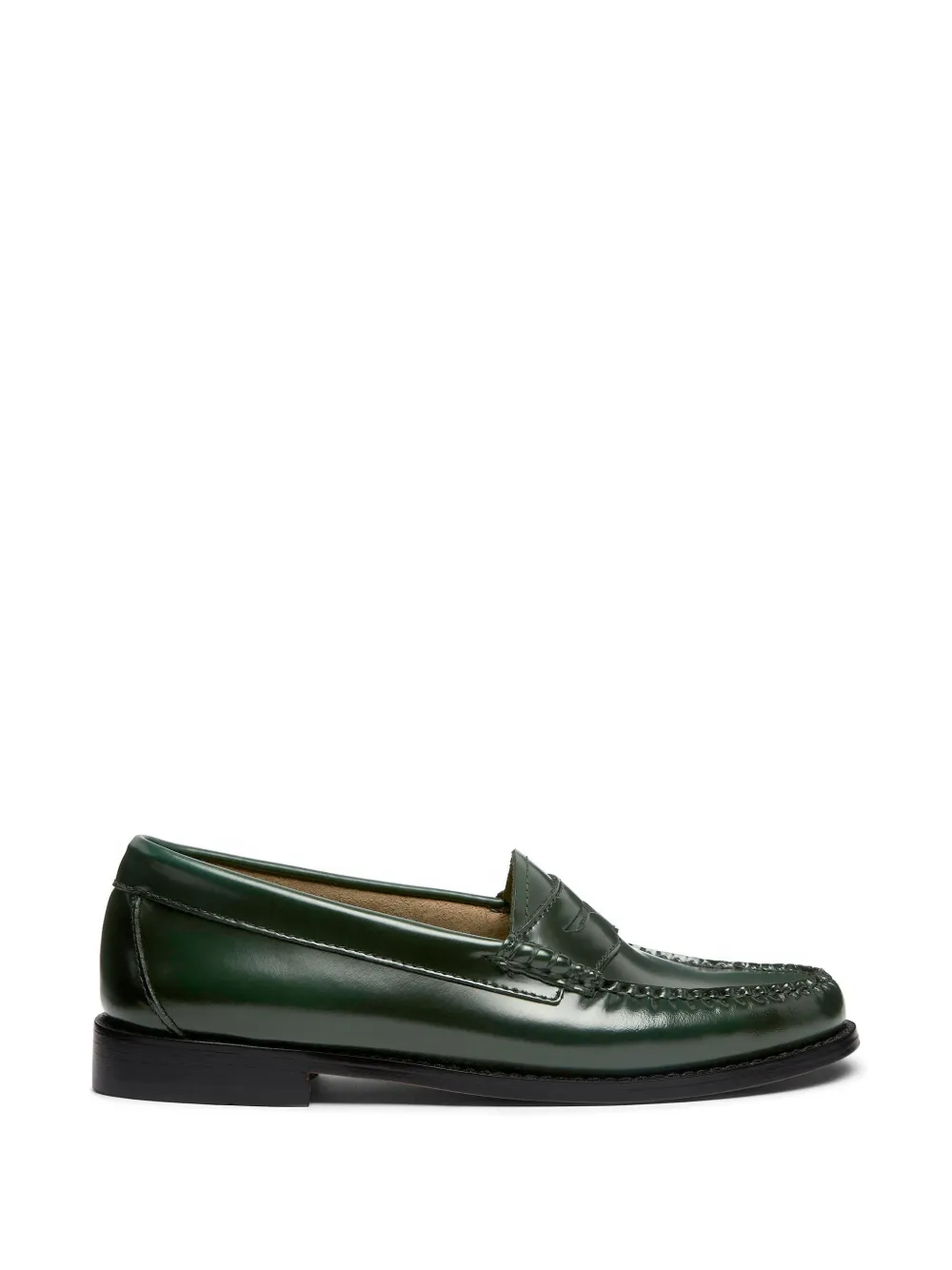 G.H.Bass leather penny loafers - Verde
