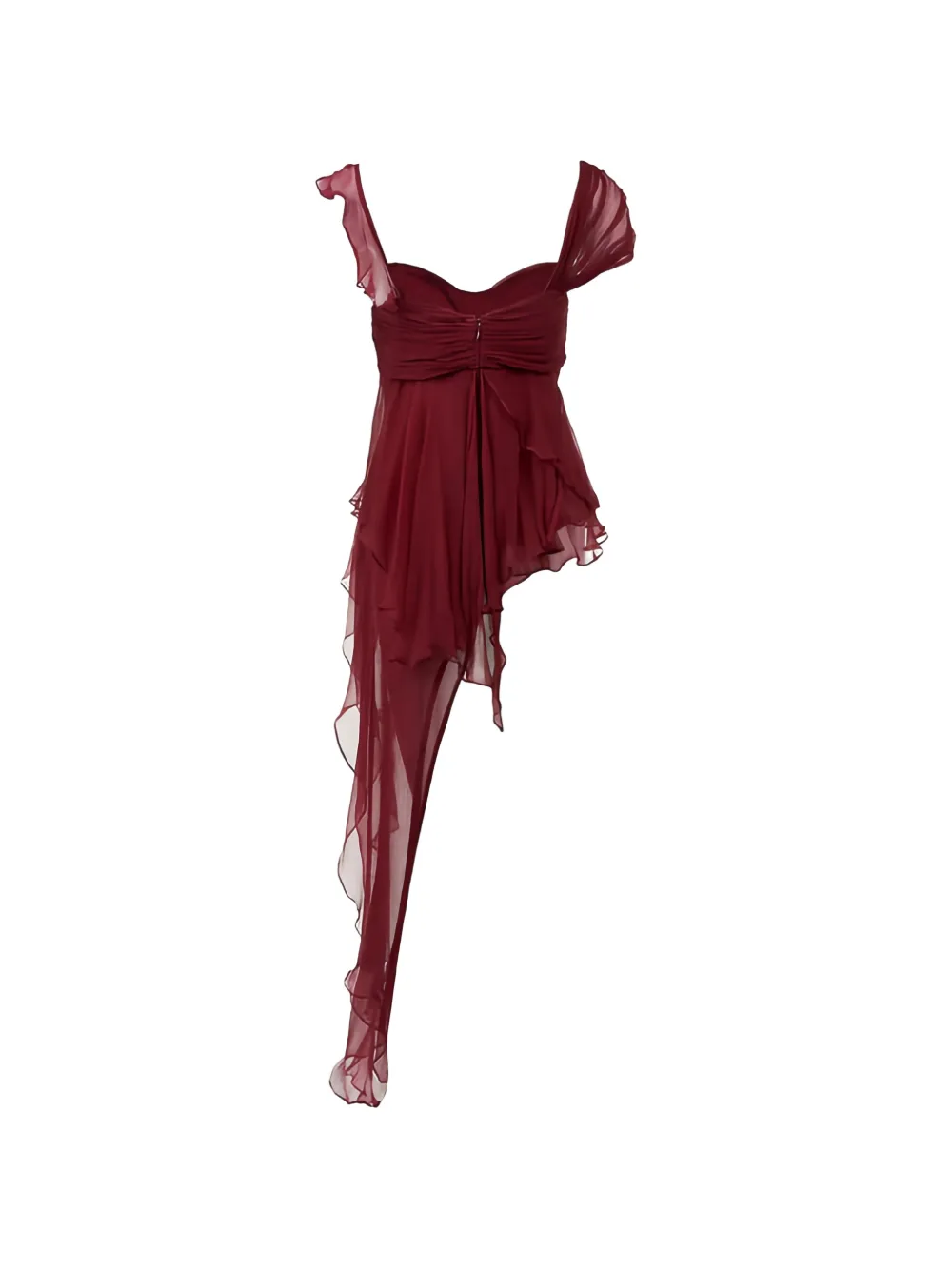  Stolen Stores Fairy Ruffled Blouse - Red 