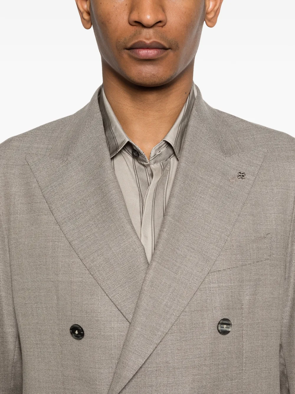Tagliatore Blazer met dubbele rij knopen Grijs