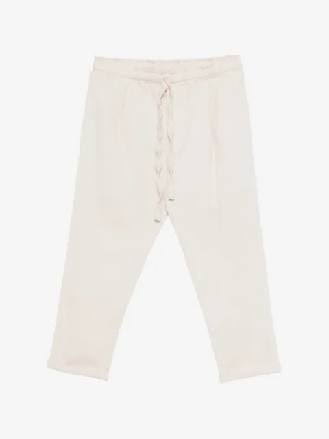 SUENOS Kidswear drawstring-fastening trousers