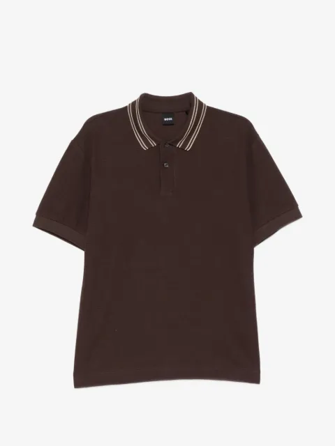 BOSS cotton polo shirt