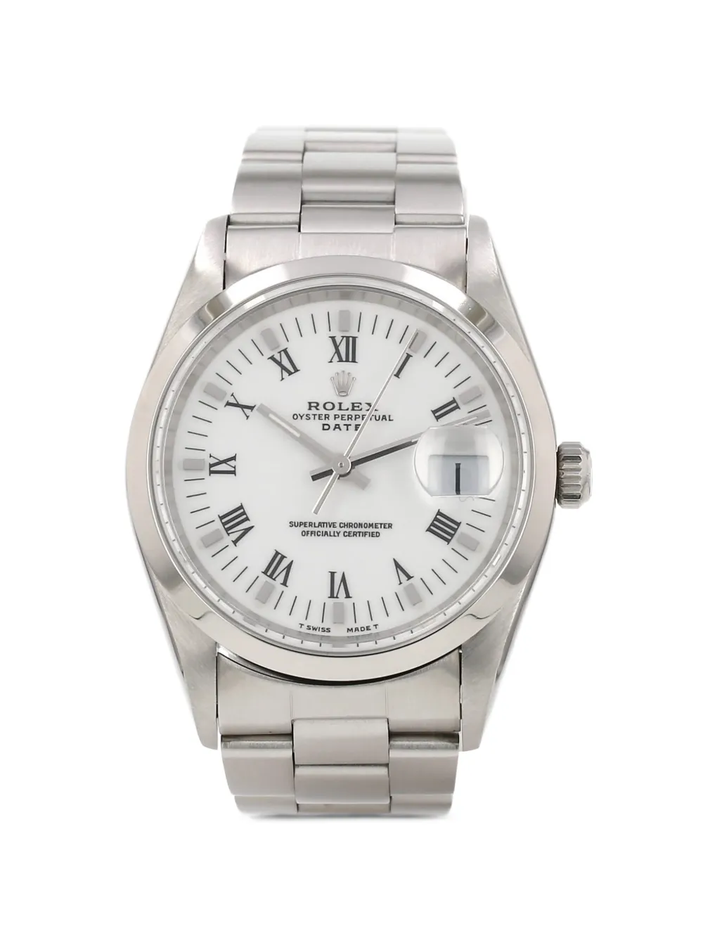 Rolex 1996 Oyster Perpetual Date 34mm watch - Bianco