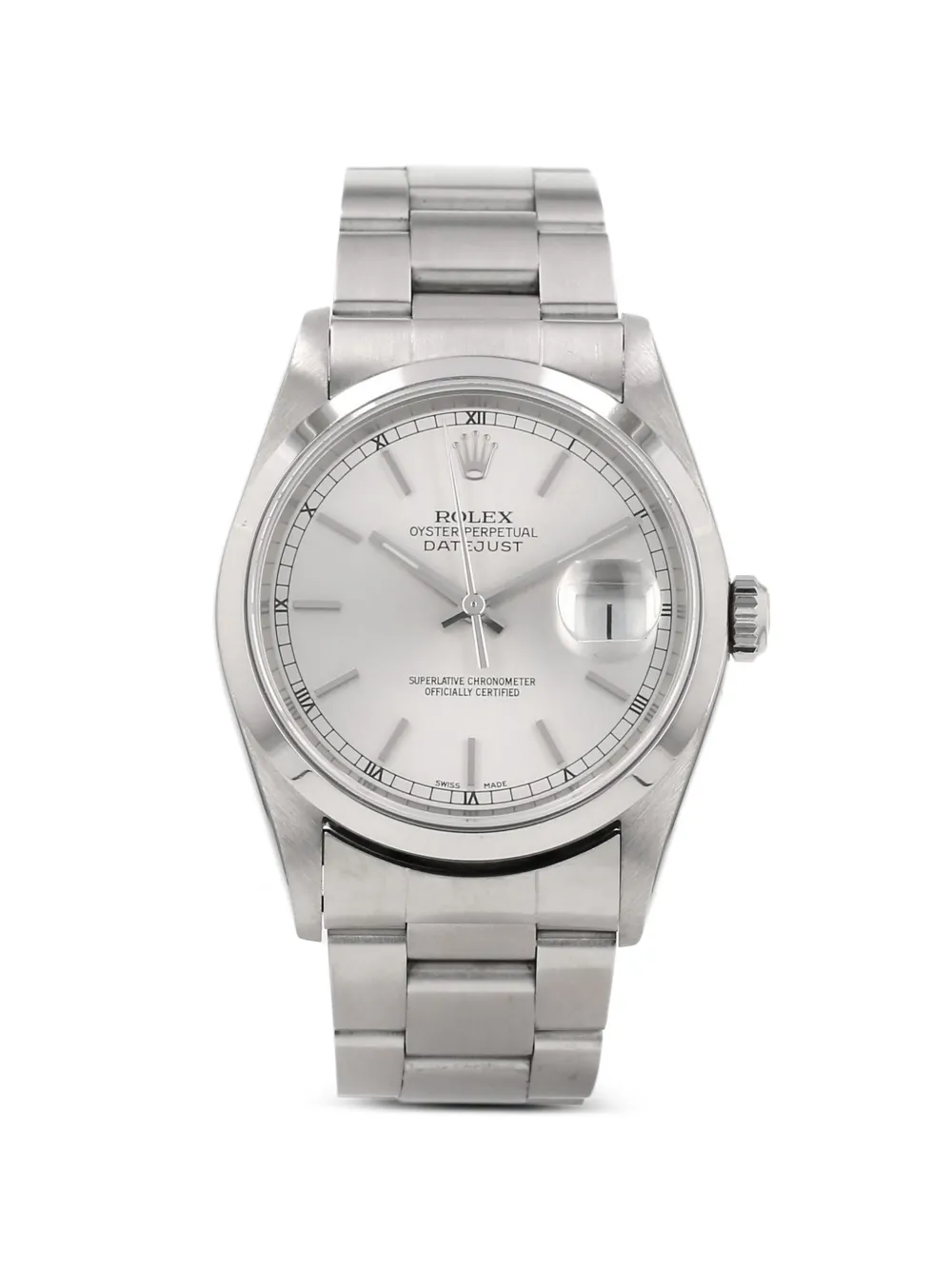 Rolex 2001 Datejust 36mm watch - Argento