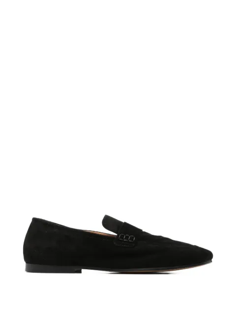Henderson Baracco suede penny loafers