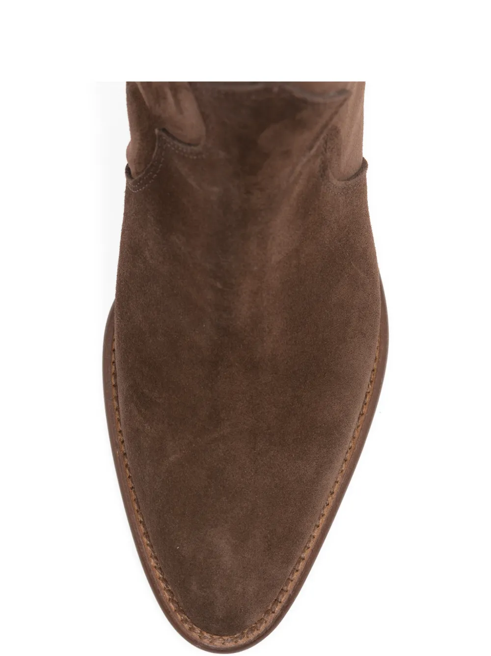 Anna F. Enkellaarzen met puntige neus Bruin