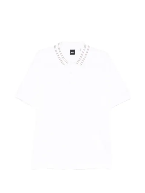 BOSS cotton polo shirt