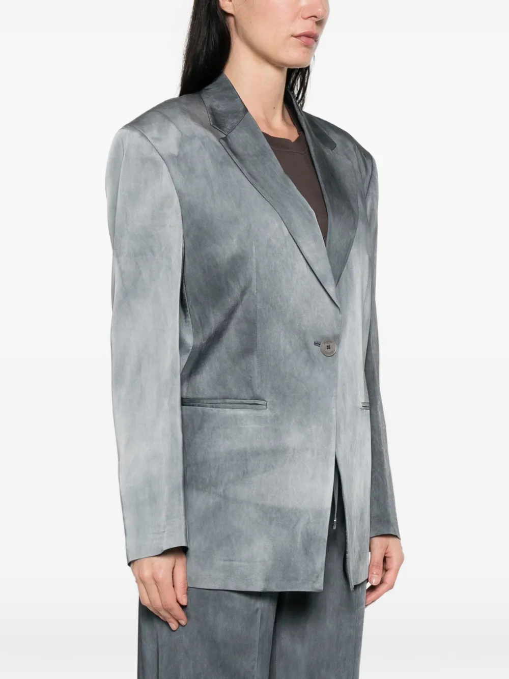  Seafarer Button-fastening Blazer - Grey 