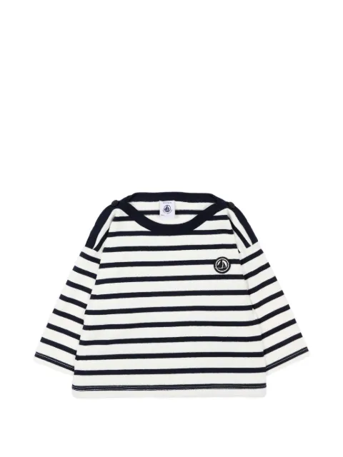 Petit Bateau striped long-sleeve T-shirt