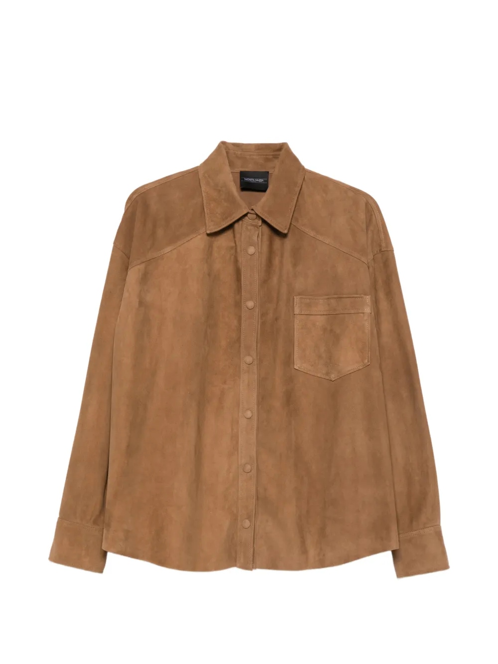 Simonetta Ravizza Lorna chest-pocket shirt - Braun