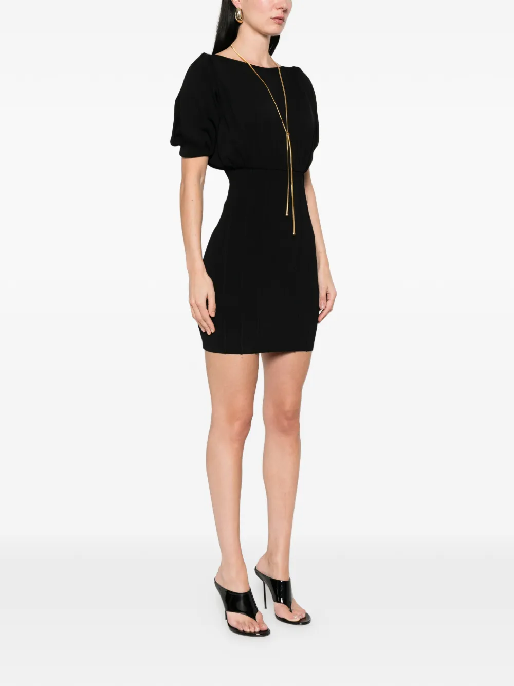 Open-Back Mini Dress