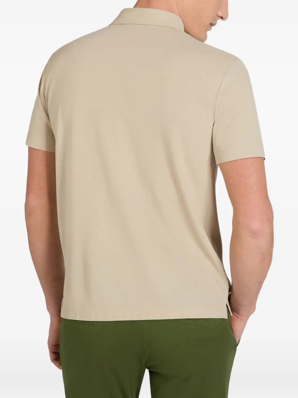 slowear Poloshirt met knopen Beige