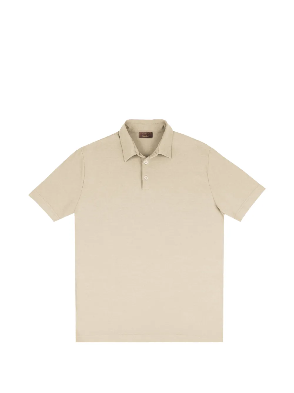 slowear buttoned polo shirt - Toni neutri