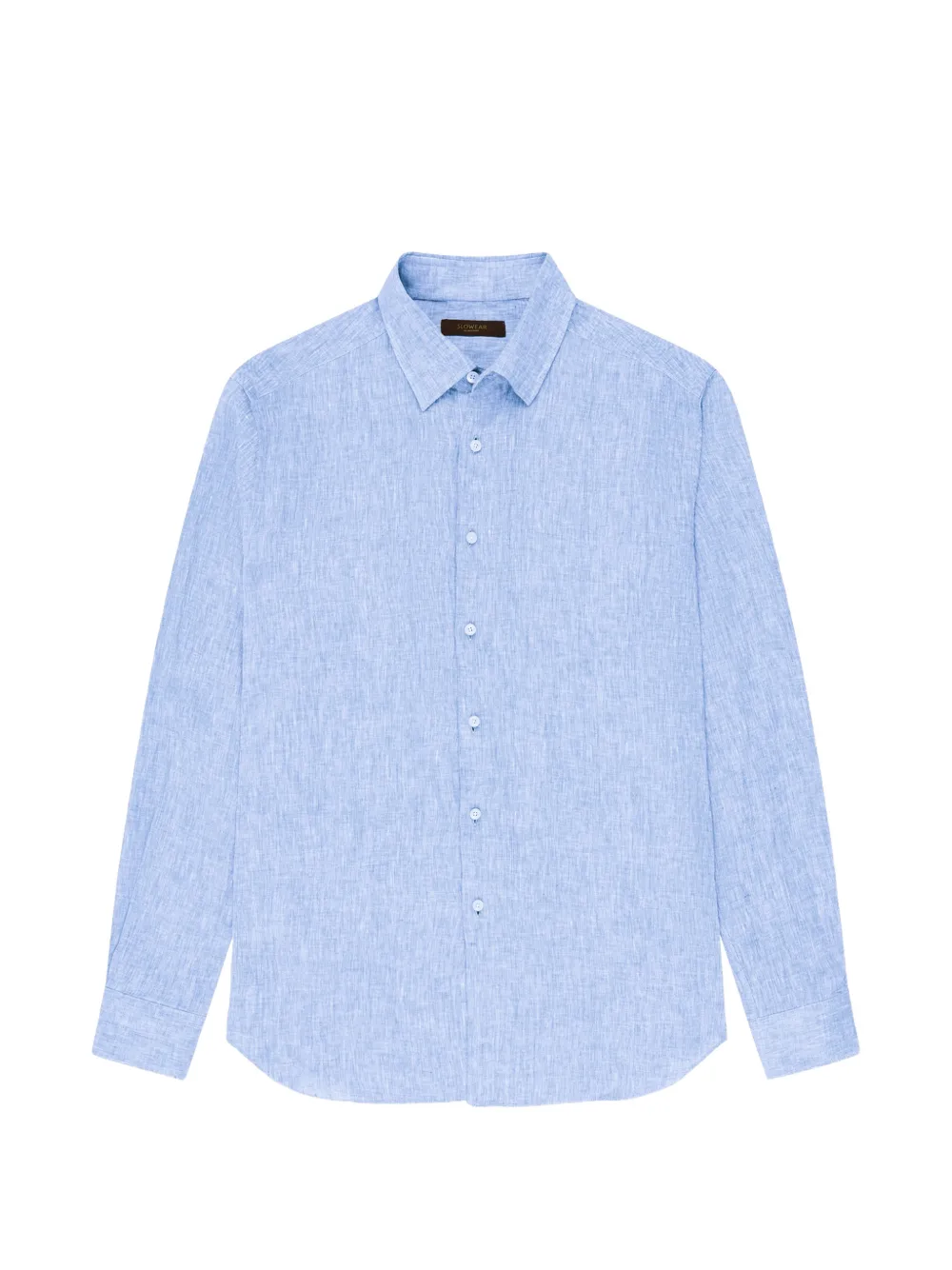 slowear linen shirt - Blu