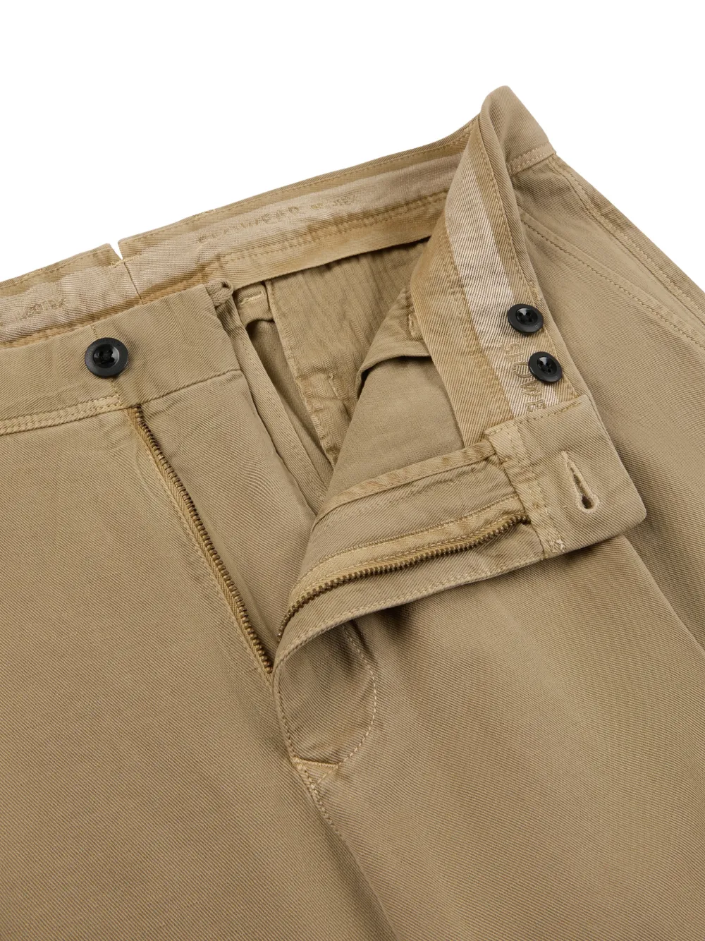 Buttoned Tapered Trousers