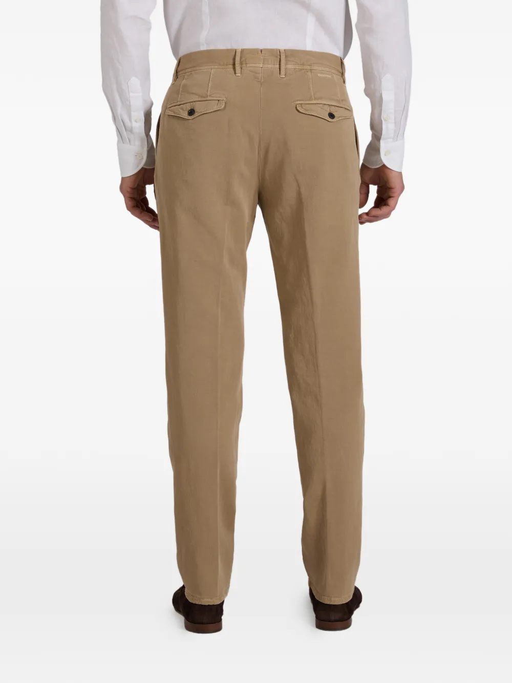 Buttoned Tapered Trousers