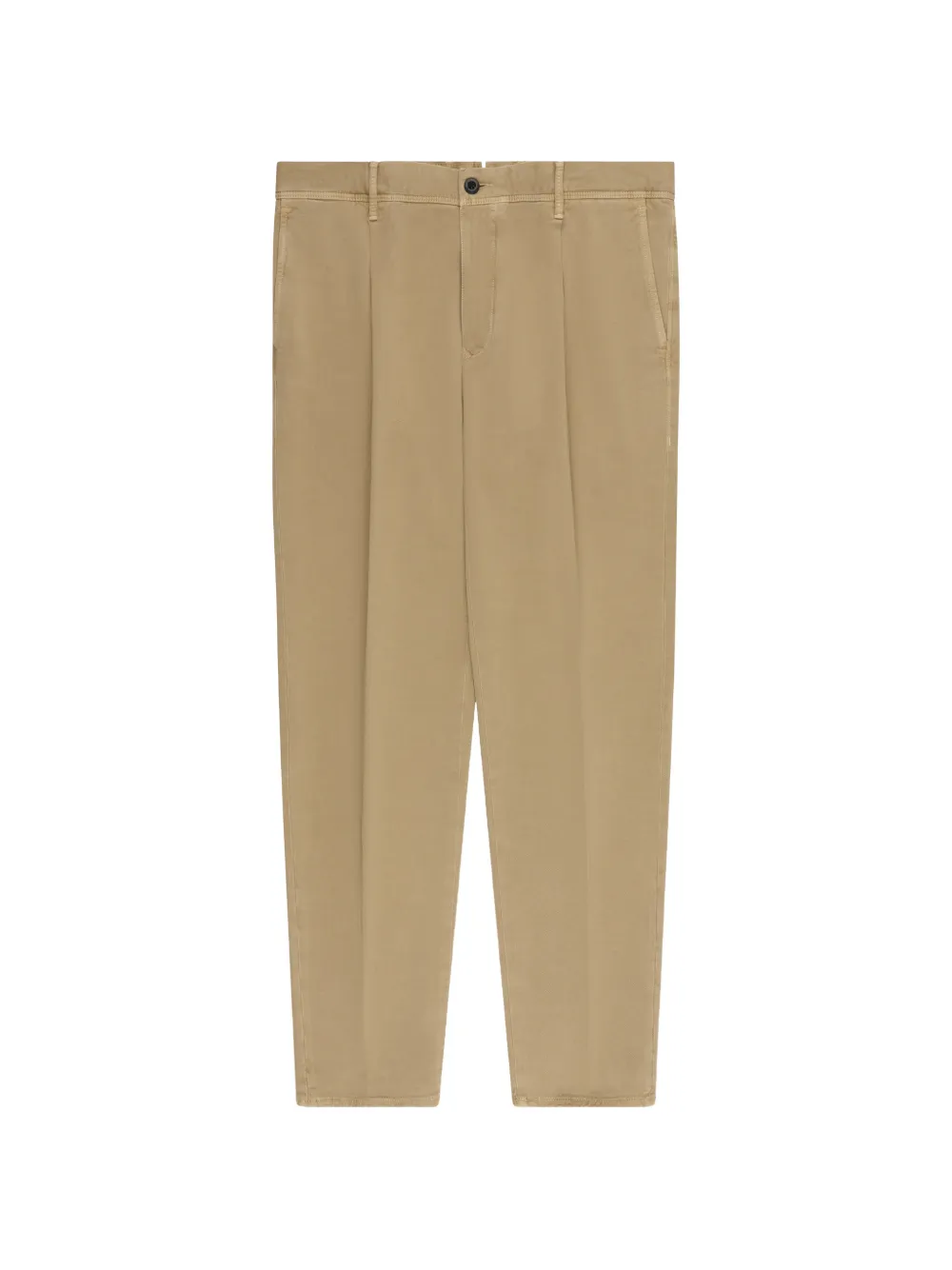 slowear buttoned tapered trousers - Toni neutri