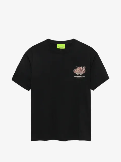 NEW AMSTERDAM Tropical print T-shirt