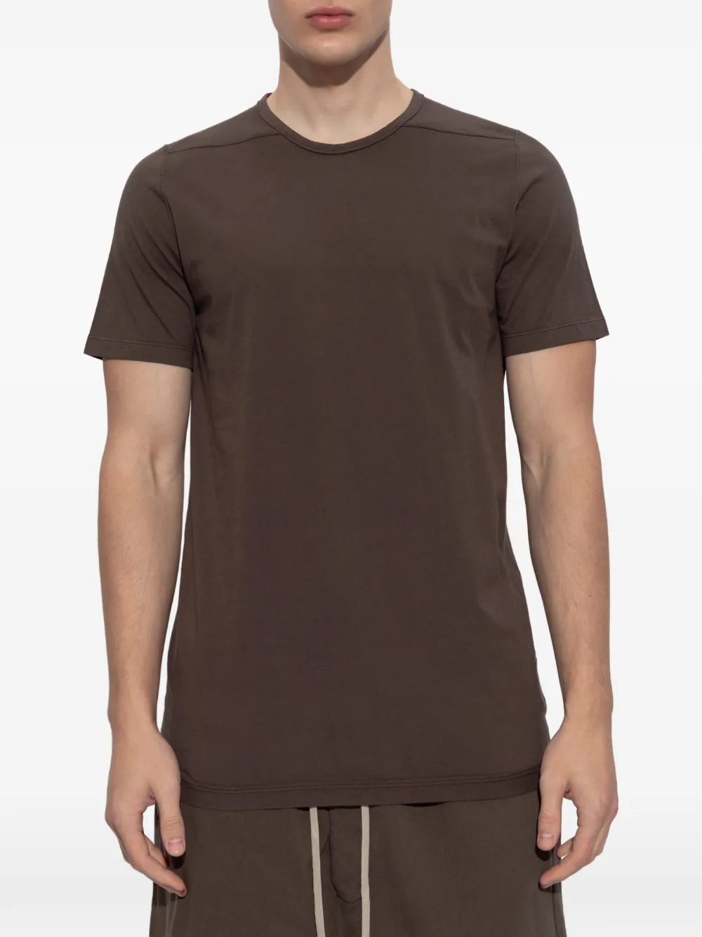 Rick Owens DRKSHDW T-shirt met ronde hals Bruin