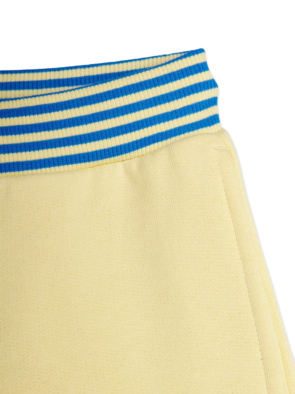  Mini Rodini To The Moon Striped Waistband Shorts - Yellow 