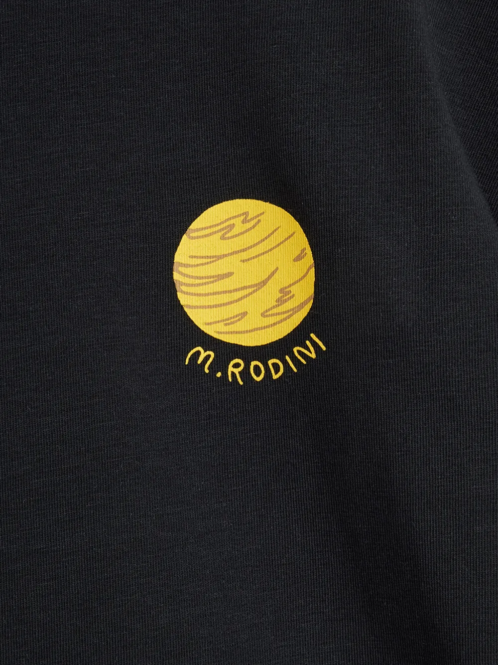 Mini Rodini T-shirt met print Zwart
