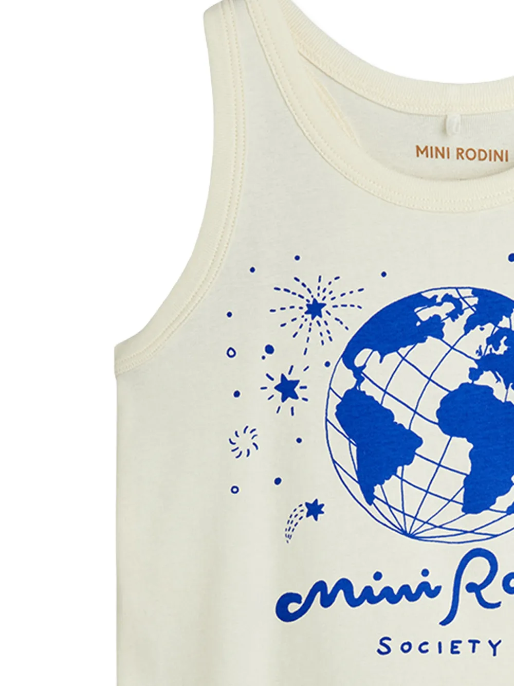  Mini Rodini Planet-print Vest - Neutrals 