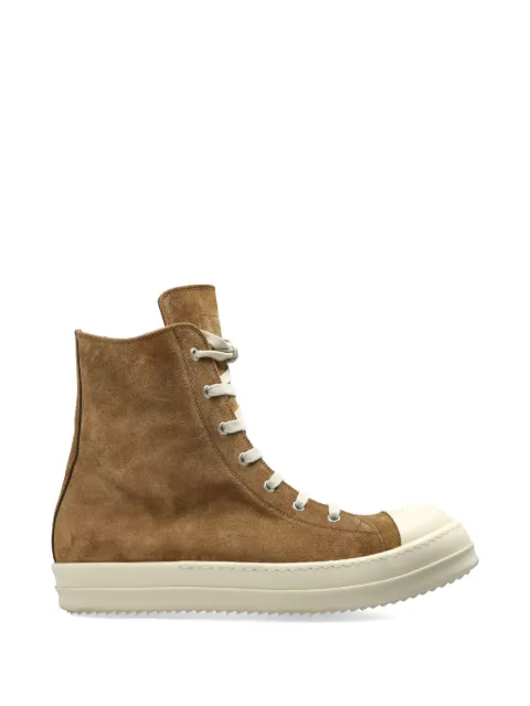 Rick Owens Temple lace-up zip sneakers