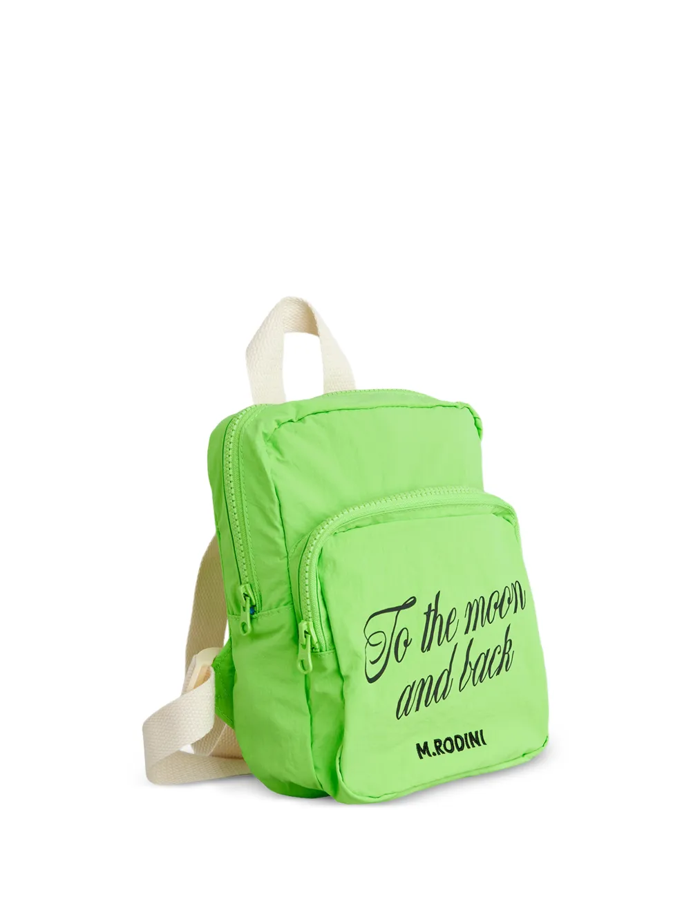 Mini Rodini To the Moon zip backpack - Verde