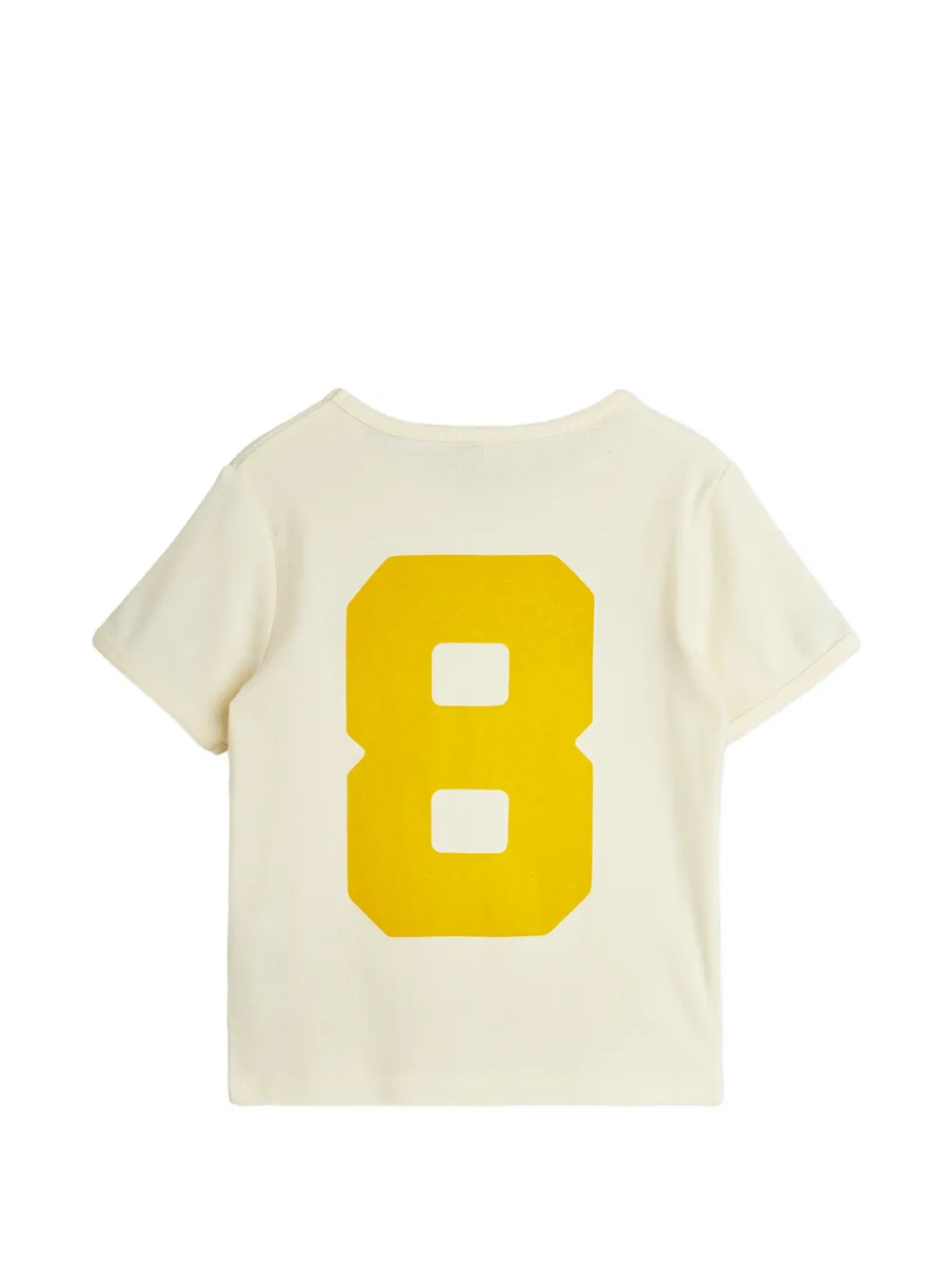  Mini Rodini Alien City Fc Number-graphic T-shirt - Neutrals 
