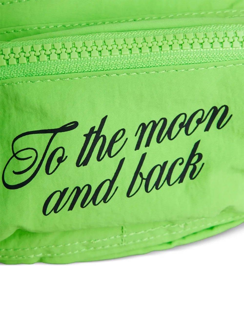  Mini Rodini Zip-pocket Belt Bag - Green 