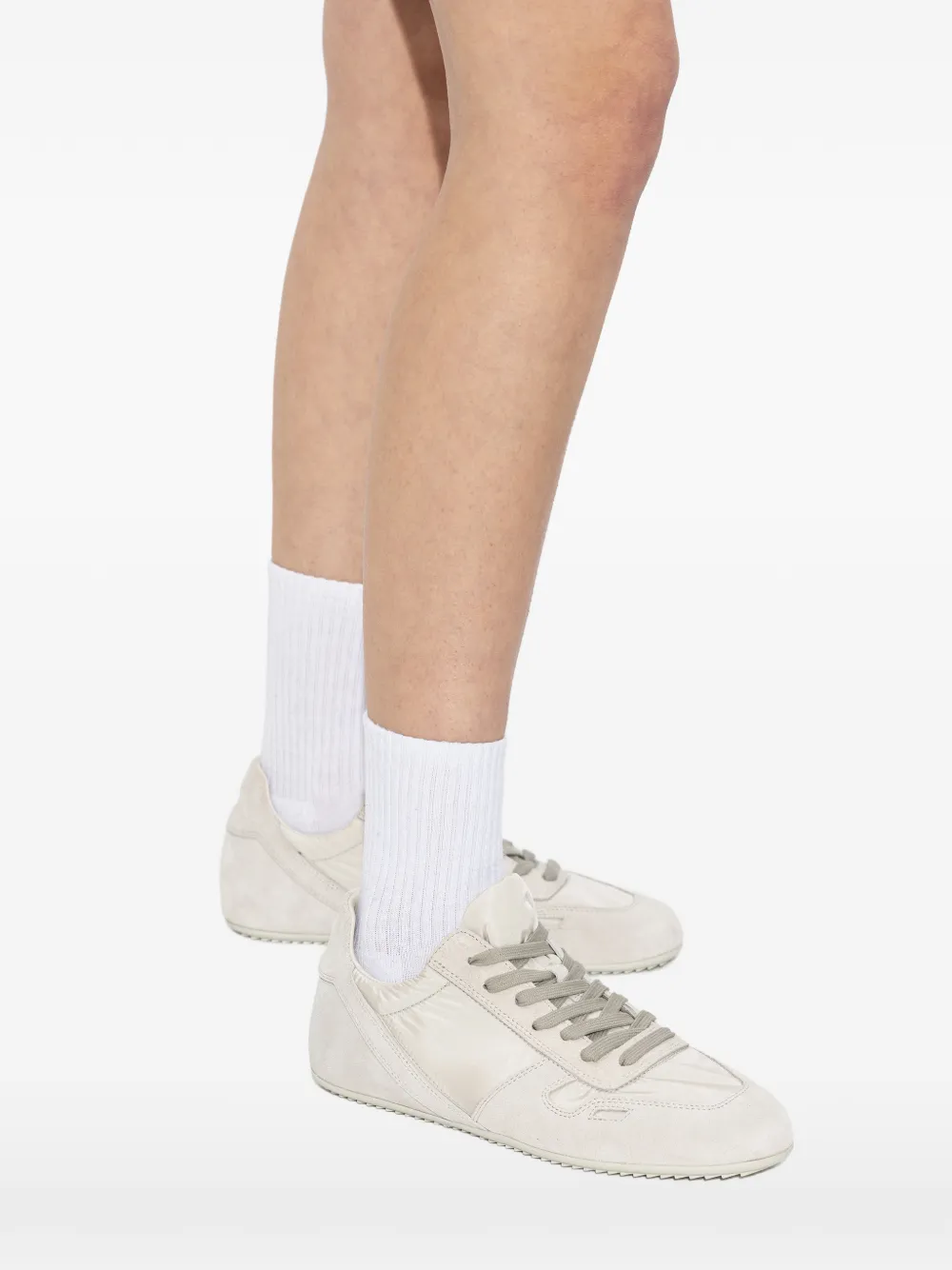 Rick Owens Sneakers met vlakken Beige