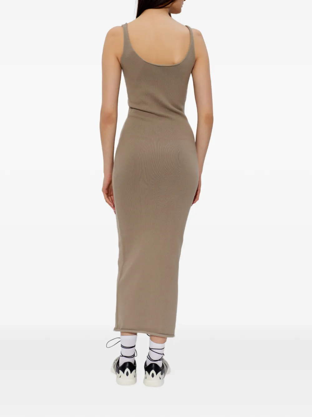 Midi Ribbed Dress