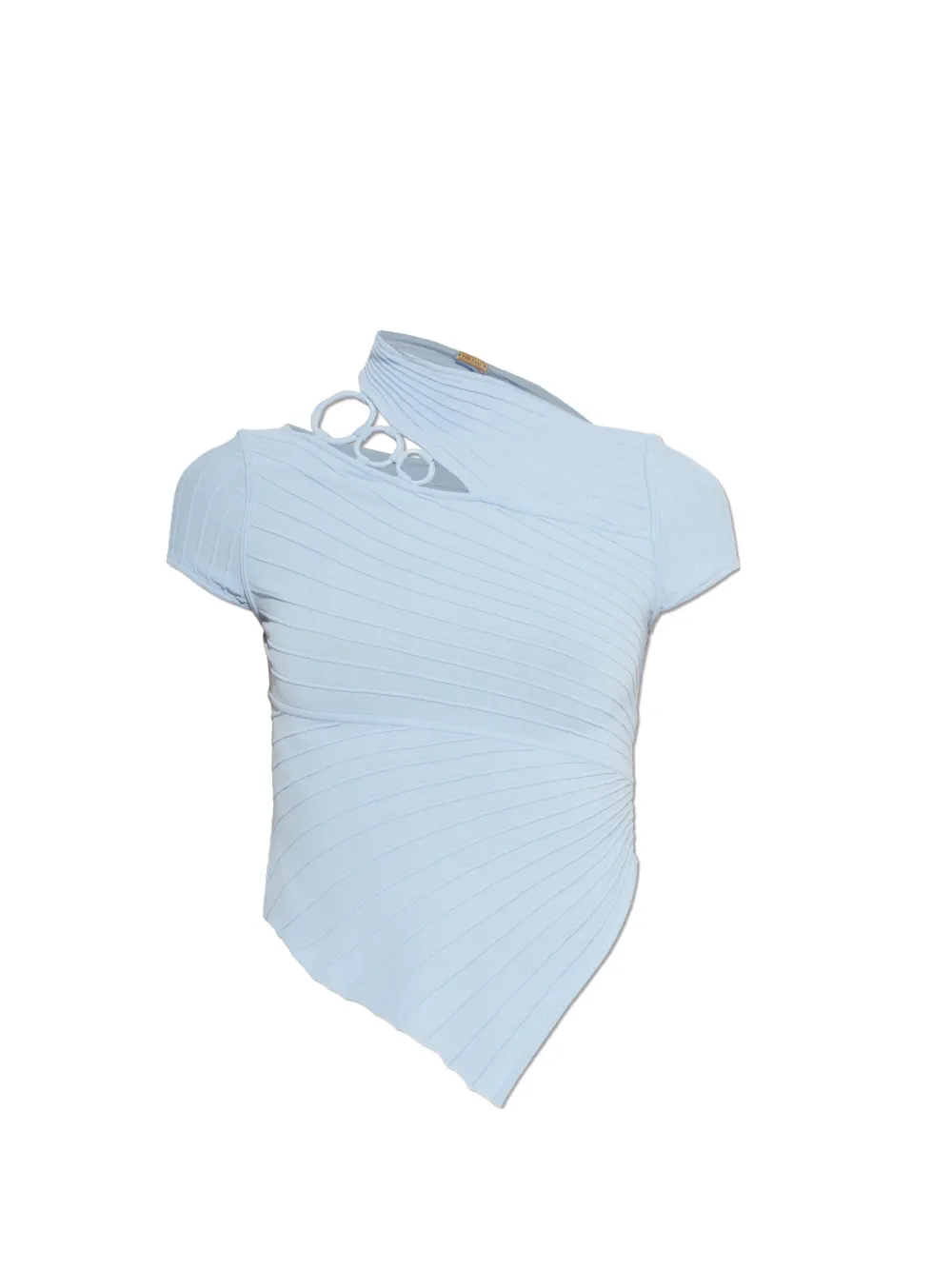 Cult Gaia Top Nessi con dettaglio cut-out - Blu