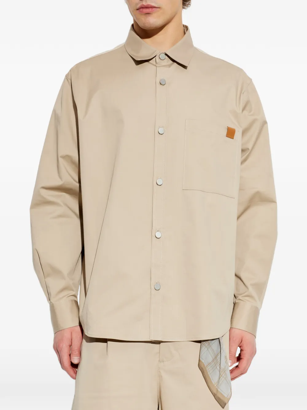  Darkpark Patch-pocket Shirt - Neutrals 