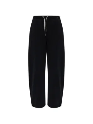 Alexander Wang ロゴ エラスティック パンツ | ブラック | FARFETCH JP