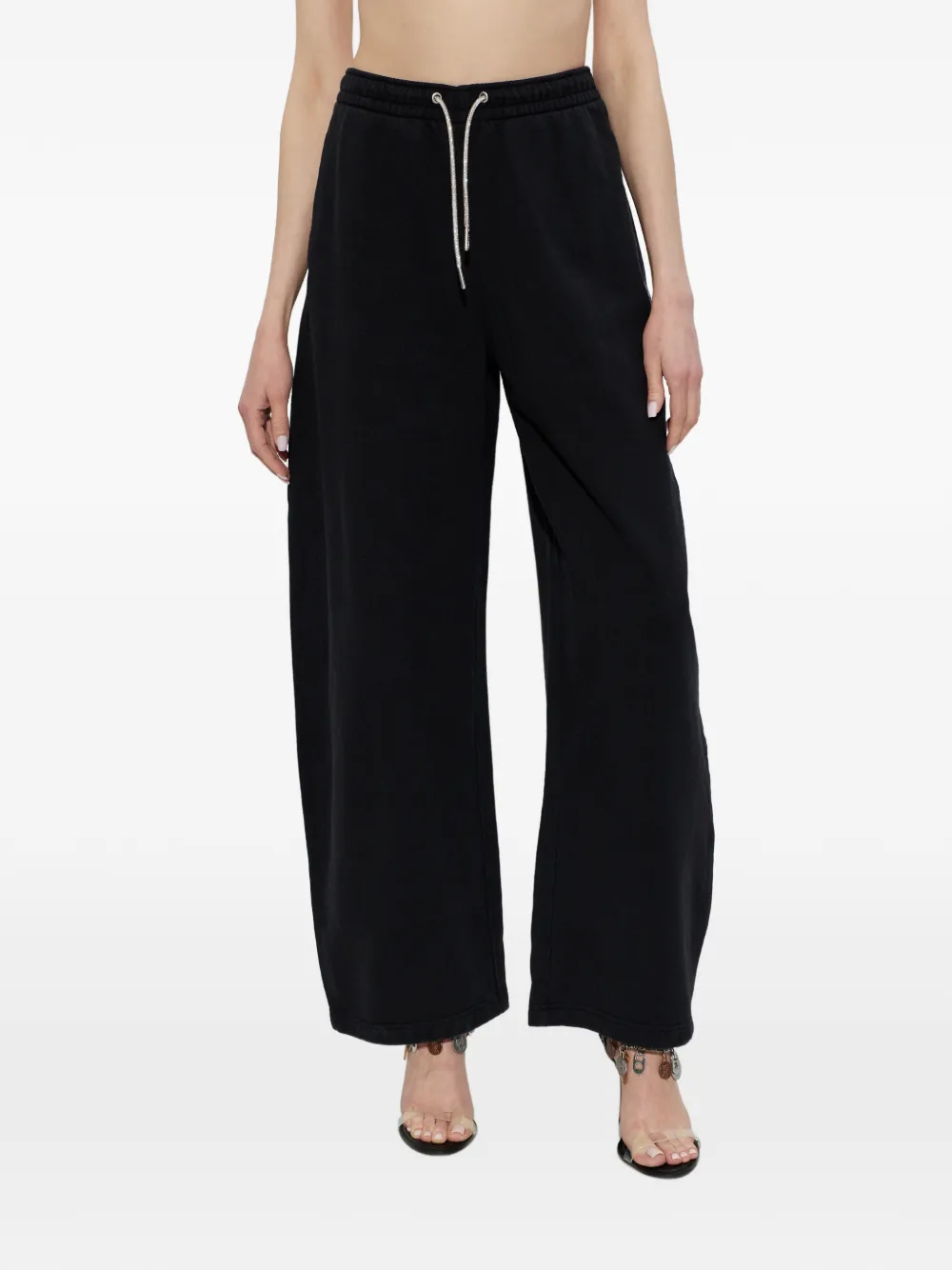  Alexander Wang Drawstring Trousers - Black 