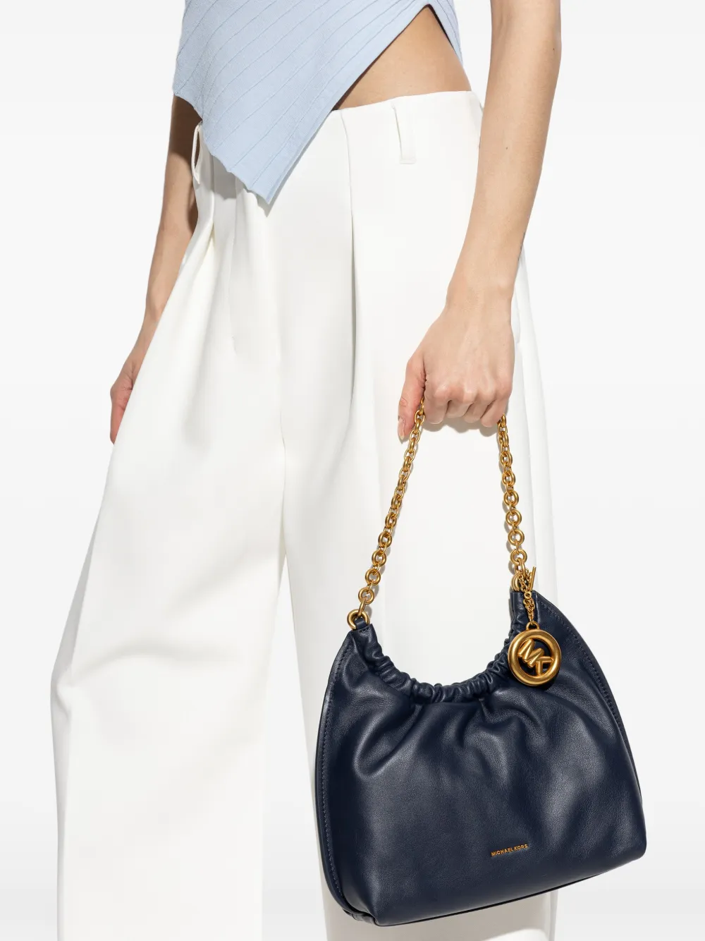 Michael Kors Leren shopper Blauw