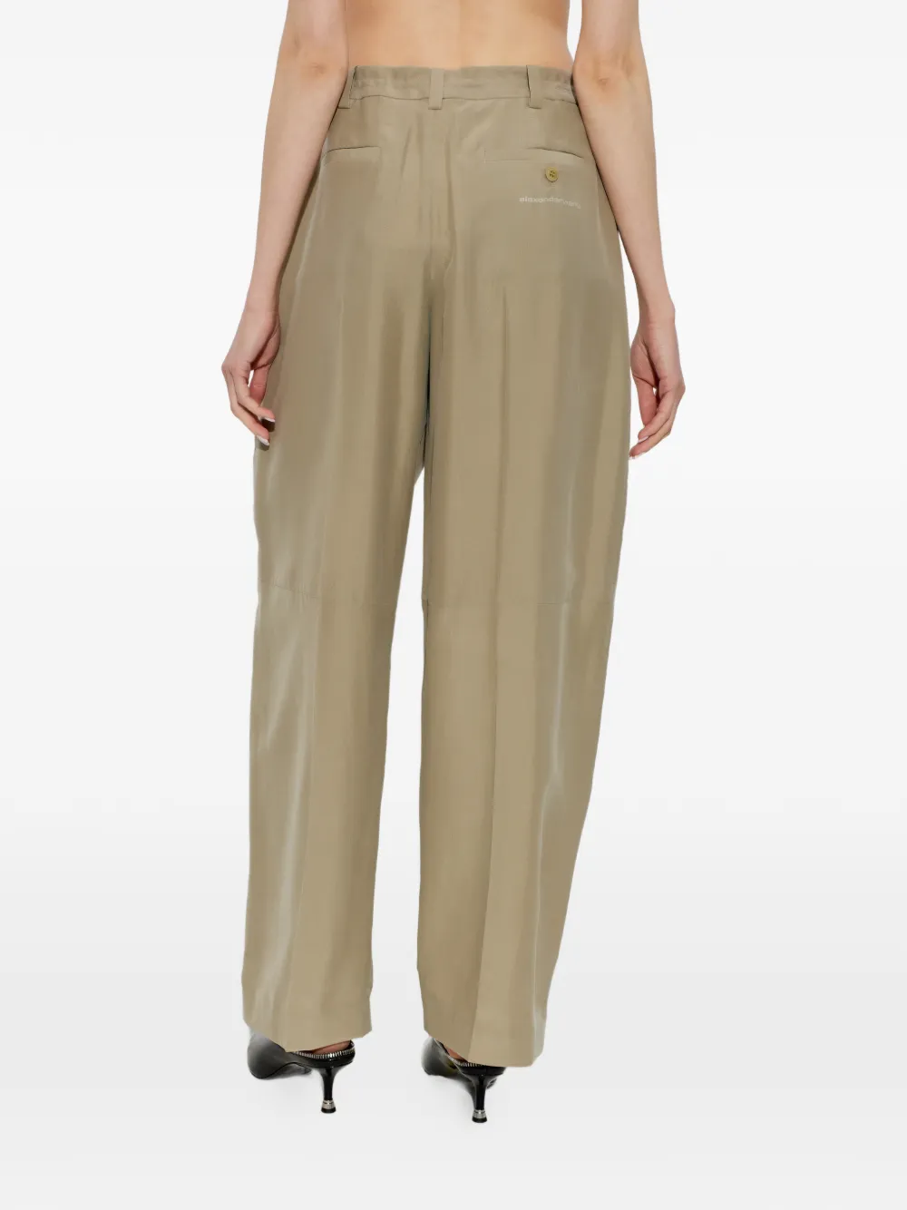 Alexander Wang Broek met trekkoord Groen