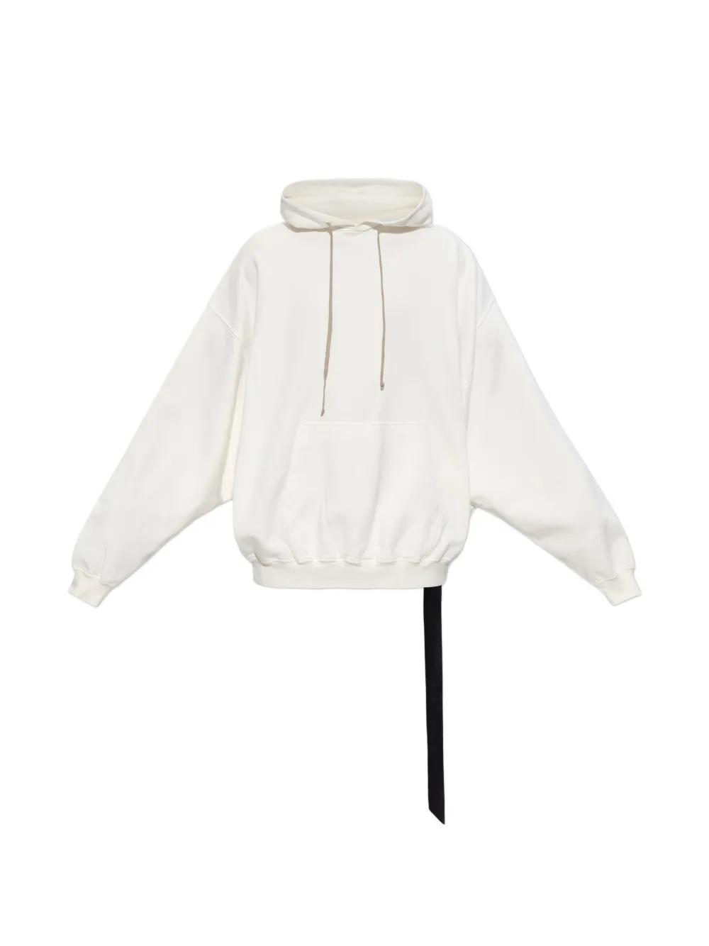 Rick Owens DRKSHDW Hun drawstring hoodie - Toni neutri
