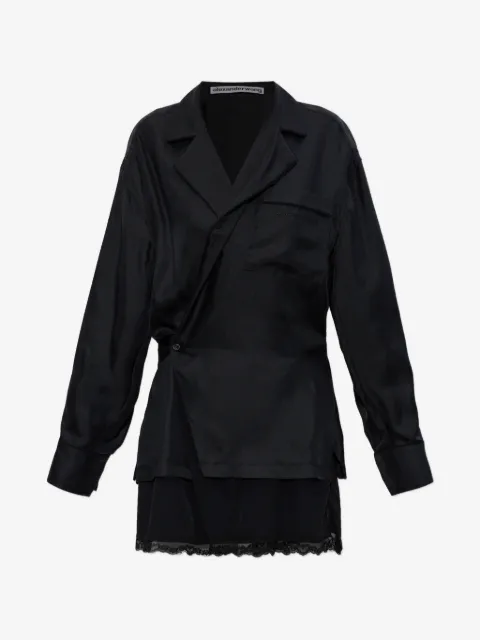 Alexander Wang wrap mini dress