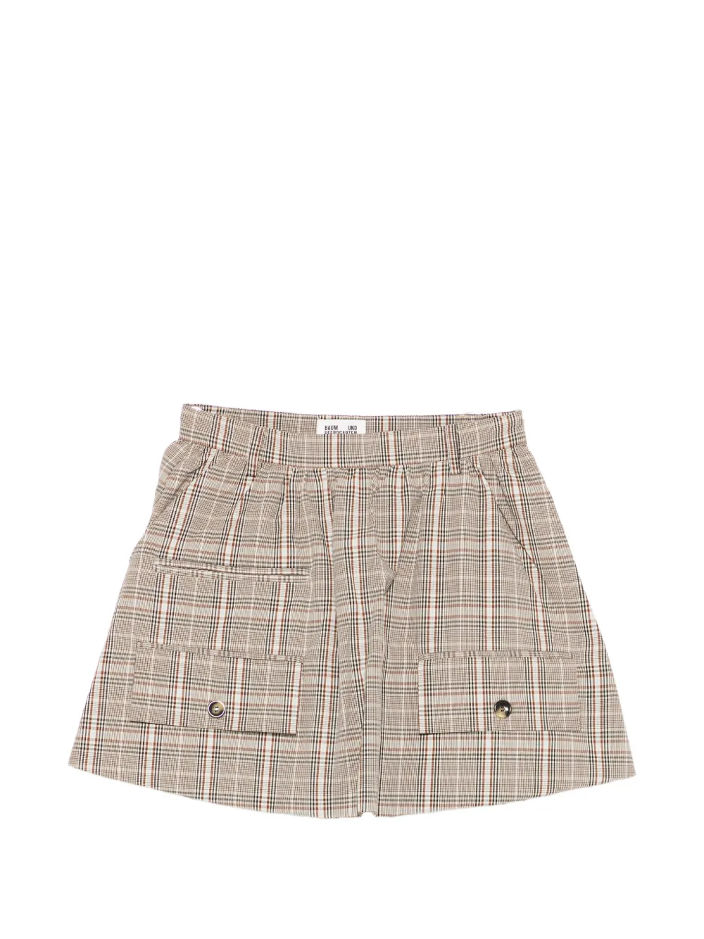 Baum Und Pferdgarten Samaya checked mini skirt - Toni neutri